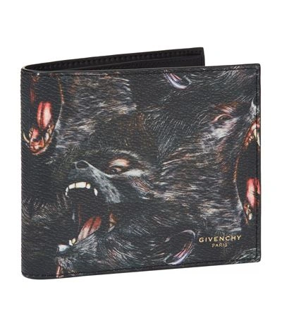 Givenchy Monkey Brothers Bifold Wallet, Black In Multi