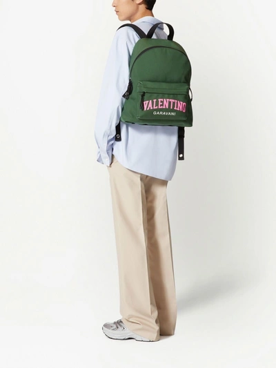 Shop Valentino Garavani Women Backpack In Green