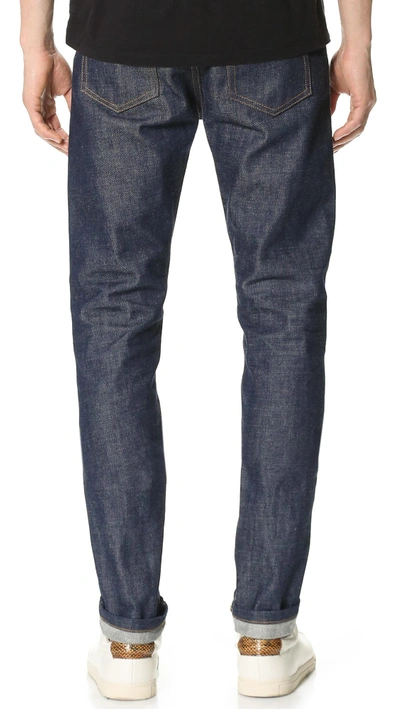 Apc A. P.c. Petite New Standard Raw Indigo Jeans Indigo 31 In Indigo