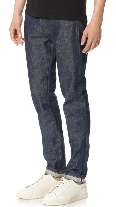 Apc A. P.c. Petite New Standard Raw Indigo Jeans Indigo 31 In Indigo