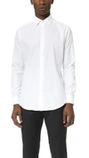 THEORY DOVER TUXEDO SHIRT,THEOR41640