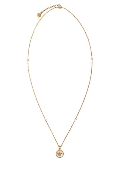 Shop Versace Woman Gold Metal Necklace