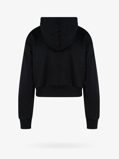 Shop Versace Woman Sweatshirt Woman Black Sweatshirts