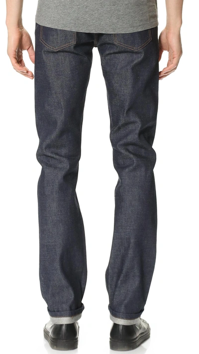 Shop Apc New Standard Indigo Jeans