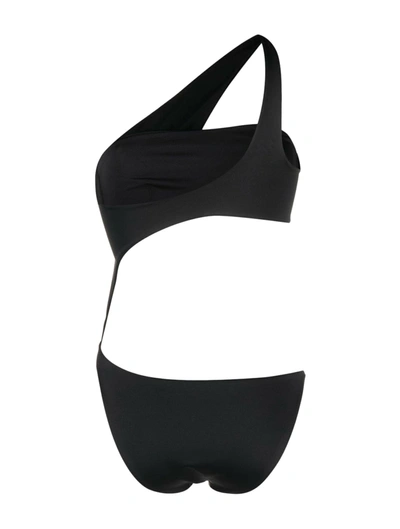 Shop Versace Women Medusa Head Swimsuit In Black