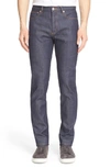 Apc A. P.c. Petit New Standard Indigo Stretch Jeans Indigo In Indigo