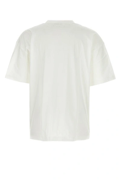 Shop Vetements Man White Cotton Oversize T-shirt