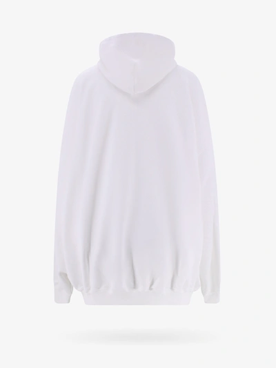 Shop Vetements Woman Sweatshirt Woman White Sweatshirts