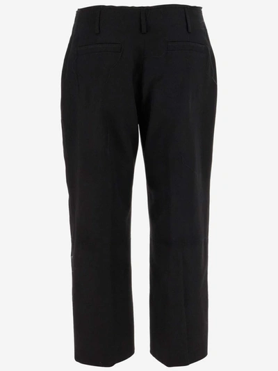 Shop Jacquemus Trousers Black In Nero