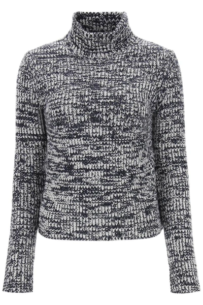 Shop Tom Ford Melange-effect Turtleneck Sweater In Multicolor