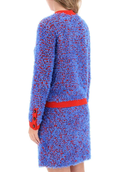 Shop Tory Burch Confetti Tweed Jacket In Multicolor
