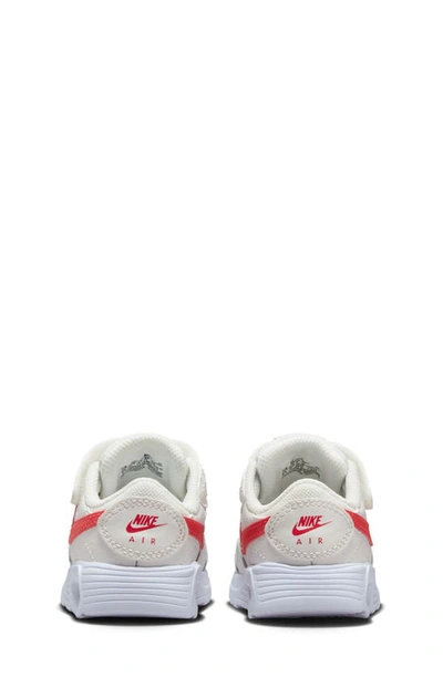 Shop Nike Kids' Air Max Sc Sneaker In Summit White/ Red/ White