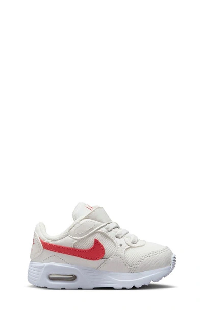 Shop Nike Kids' Air Max Sc Sneaker In Summit White/ Red/ White