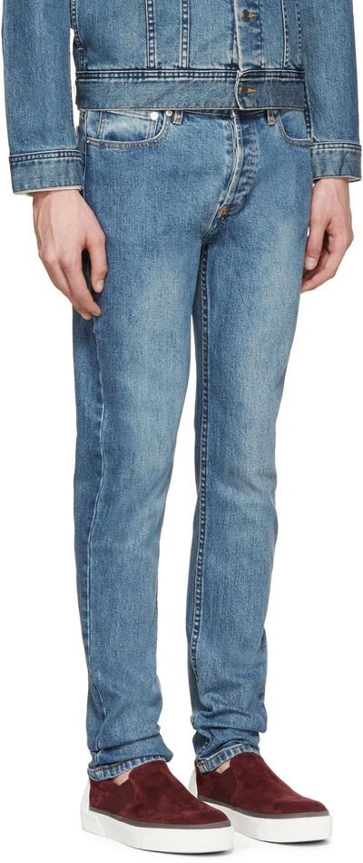 Shop A.p.c. Blue Petit New Standard Jeans