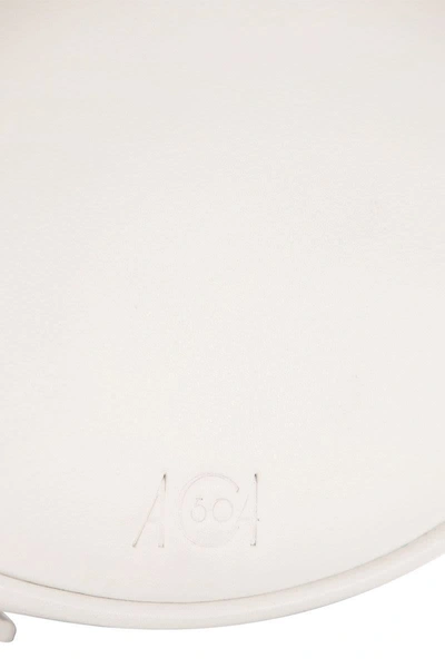 Shop A504 Half Moon Xxs - Mini Hand Bag In White