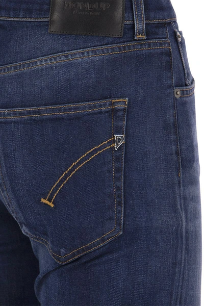 Shop Dondup Daila - Organic Stretch Denim Jeans In Dark Denim