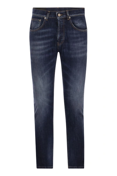 Shop Dondup Dian - Carrot-fit Jeans In Dark Denim