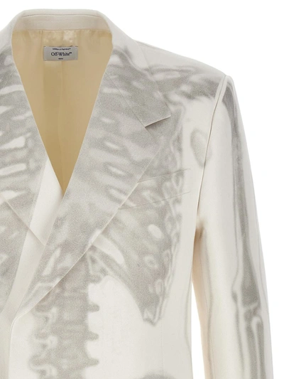 Shop Off-white 'bones' Blazer Jacket