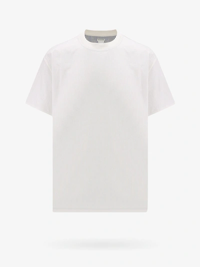 Shop Bottega Veneta T-shirt In White