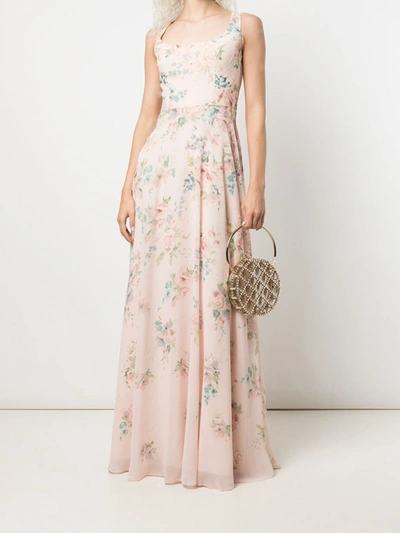 Shop Marchesa Notte Bridesmaids Sorrento Printed In White