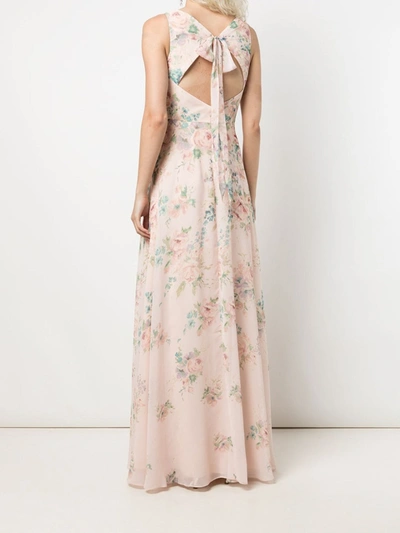 Shop Marchesa Notte Bridesmaids Sorrento Printed In White