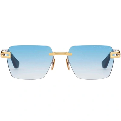 Dita Meta-evo One Dt Dts147-a-03 Unisex Rimless Sunglasses In Multi