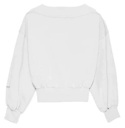 Shop Hinnominate White Cotton Women's Sweater