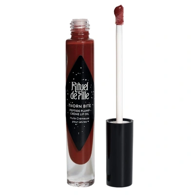 Rituel De Fille Thorn Bite Peptide Plump Crème Lip Oil