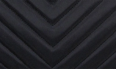 Kenneth Cole Reaction Chelsea Chevron Quilted Duffle Bag In Black