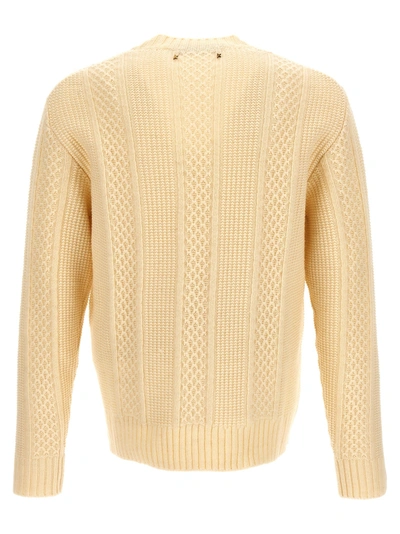 Shop Golden Goose Davis Sweater, Cardigans White