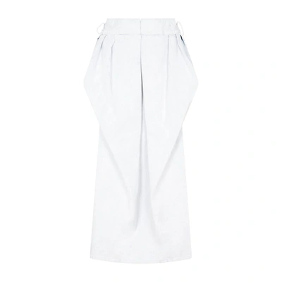 Shop Maison Margiela Skirt In White
