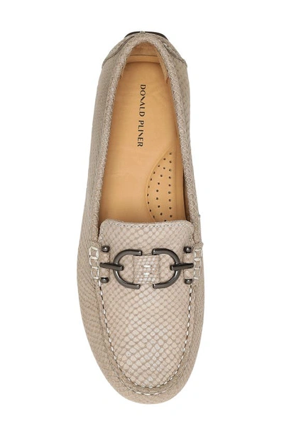 Shop Donald Pliner Giovanna Bit Driving Loafer In Light Taupe
