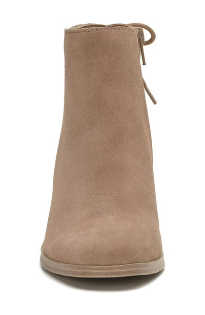 Shop Lucky Brand Mikasi Wedge Bootie In Tawny Brown