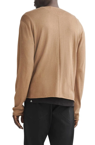 Shop Rag & Bone Reid Slim Fit Sweater In Brown