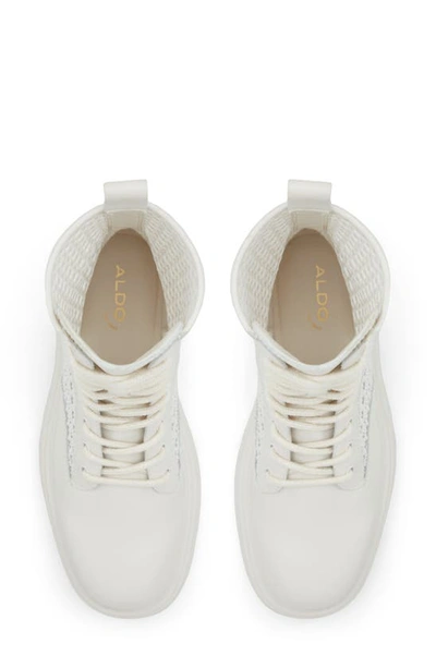 Aldo Aryn Bootie In Open White