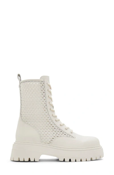 Aldo Aryn Bootie In Open White