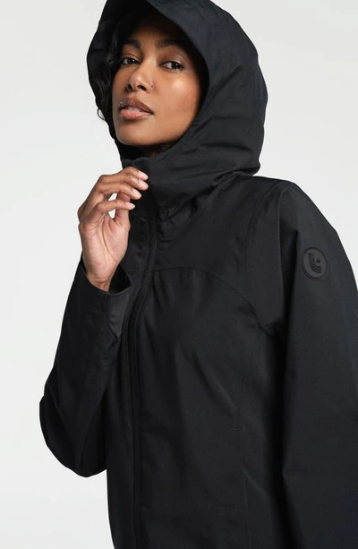 Shop Lole Element Waterproof Rain Jacket In Black Beauty
