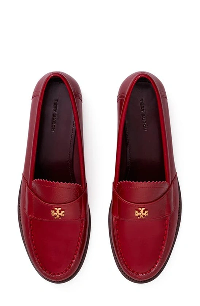 Shop Tory Burch Classic Loafer In Ruby Falls