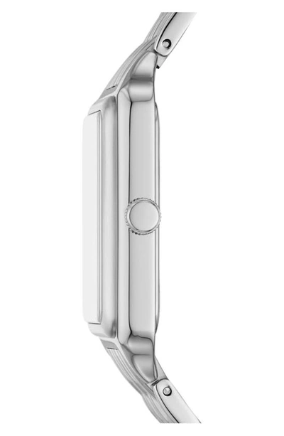 Shop Fossil Raquel Bracelet Watch, 26mm In Silver