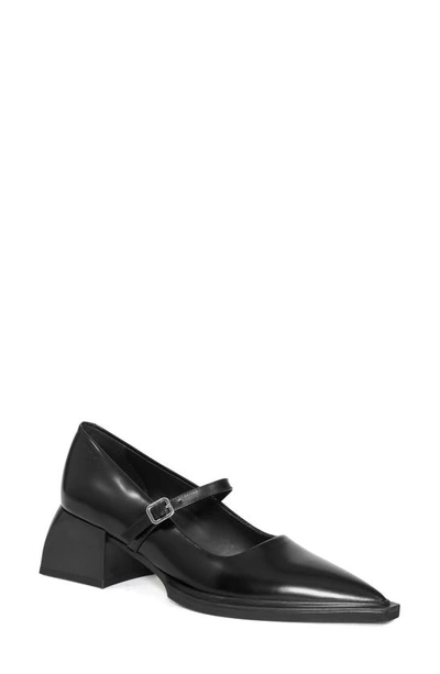 Shop Vagabond Shoemakers Vivian Pointed Toe Mary Jane Pump In Black