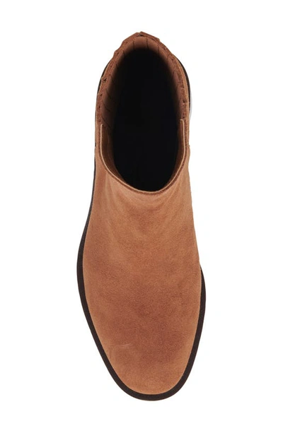 Shop Dolce Vita Linny H2o Bootie In Brown Suede H2o