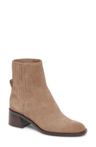 Shop Dolce Vita Linny H2o Bootie In Truffle Suede H2o