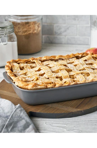 Greenpan Rectangle Baking Pan In Grey Tones