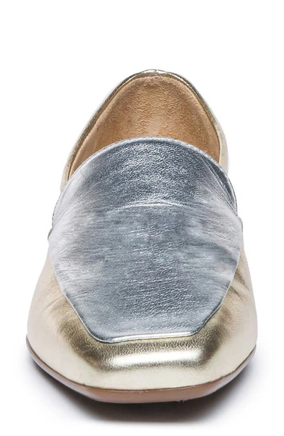 Shop Bernardo Footwear Genesis Loafer In Multi Metallic