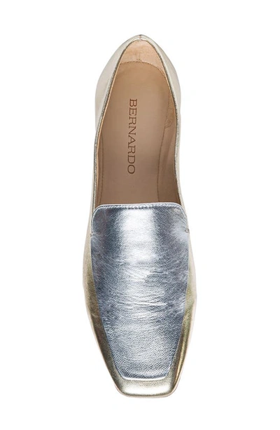 Shop Bernardo Footwear Genesis Loafer In Multi Metallic