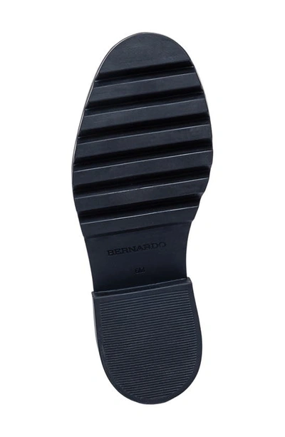Bernardo Chandler Platform Penny Loafer In Black