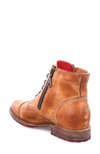 Bed Stu Bonnie Zip Bootie In Tan Rustic