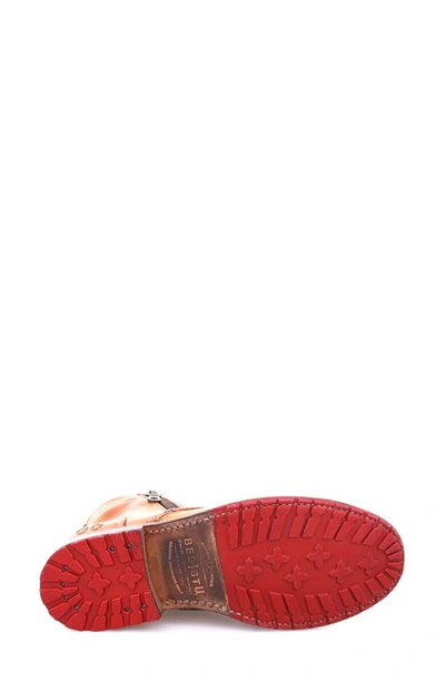 Bed Stu Bonnie Zip Bootie In Tan Rustic