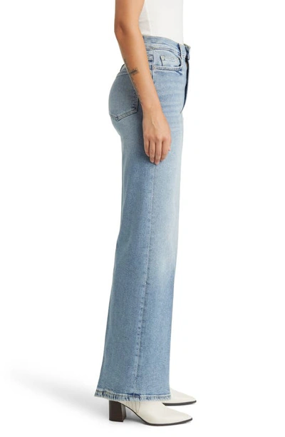 7 For All Mankind Willow High-rise Super Wide-leg Jeans In Must
