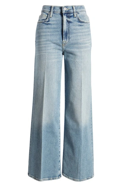 7 For All Mankind Willow High-rise Super Wide-leg Jeans In Must
